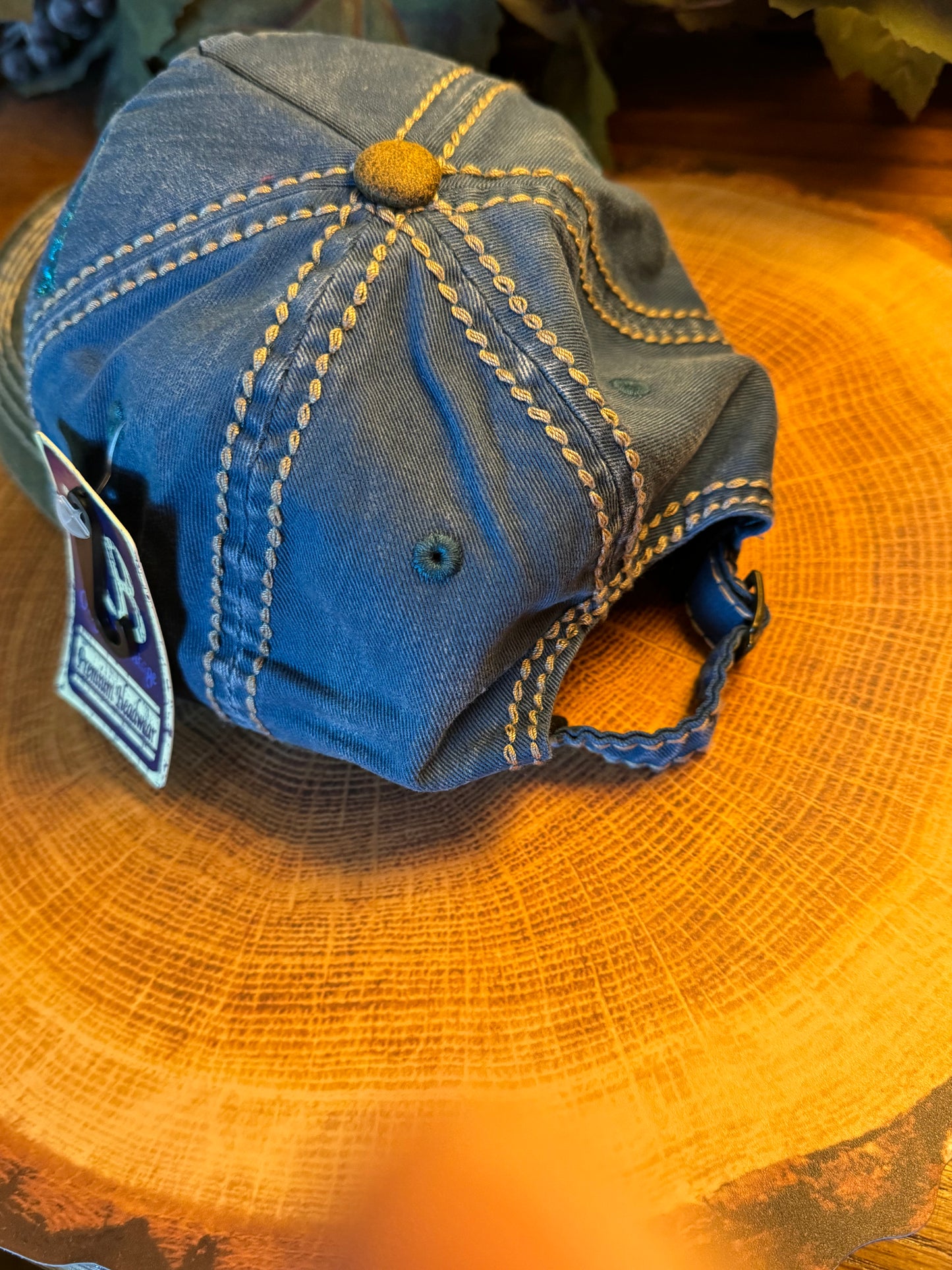 Unisex Freedom Denim Baseball Hat Cap