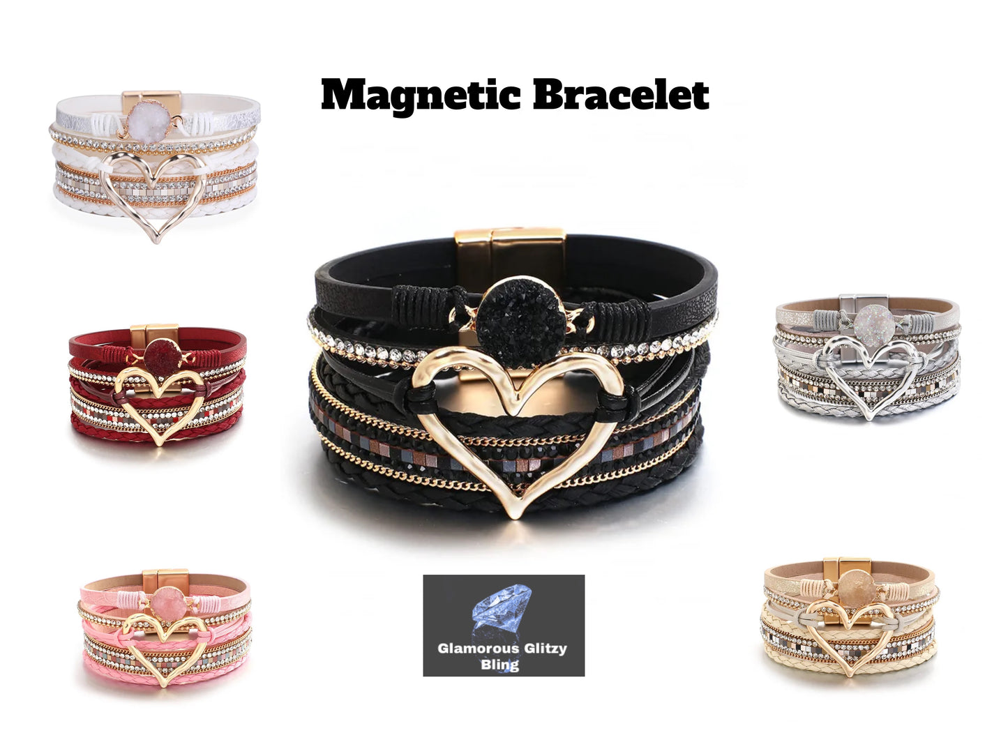 "Love Shack" Magnetic Bracelet  ( Preorder )