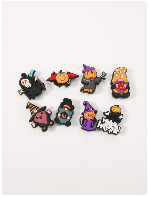 Halloween Shoe Charms Buckle Bracelet Accessories