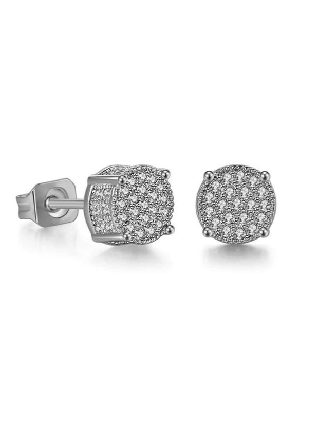 Princess Floral Cubic Zirconia Earrings