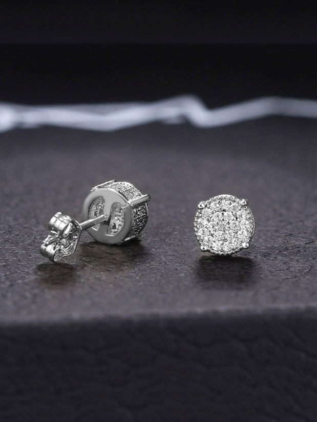 Princess Floral Cubic Zirconia Earrings
