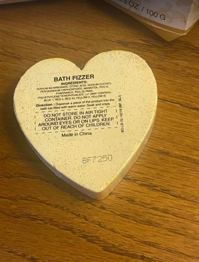 Honey Almond  Bath  Soak Salts and Bath Fizzer