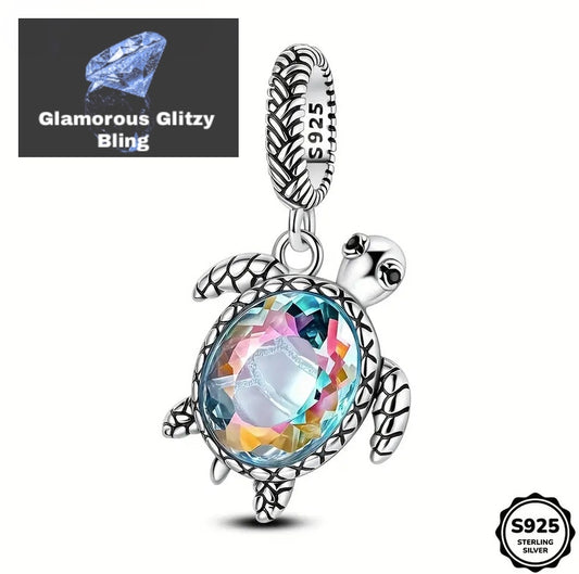 Sea Turtle charm  S925 Charm