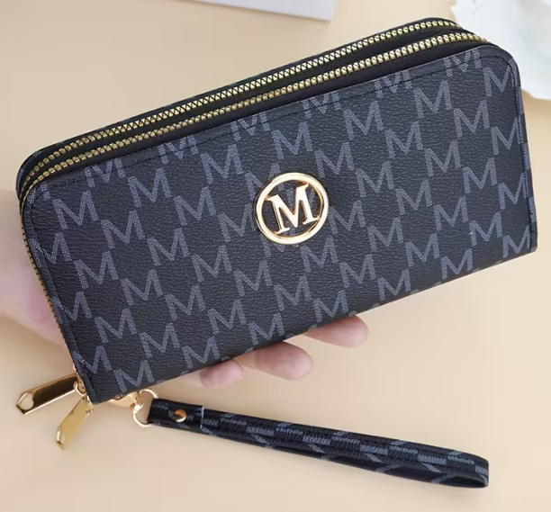 Unbranded M Fashion Long Double Zipper  Wallet