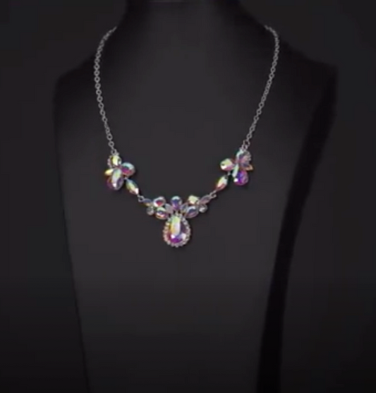 Paparazzi Intergalactic Icon Multicolor Iridescent Necklace + Mystery Piece