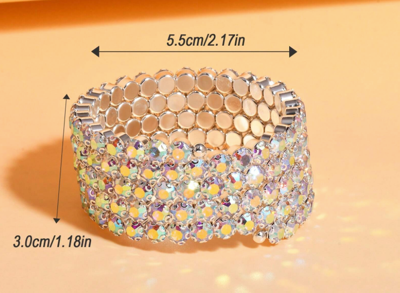 Memory Coil AB Colorful Wrap Bracelet