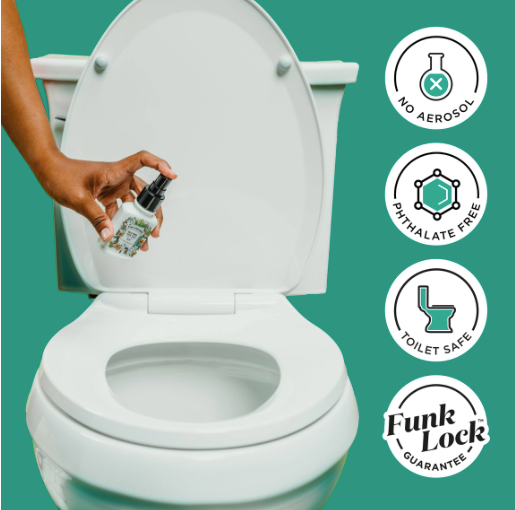 Poo-Pourri Before-You-Go Toilet Spray Beach Bum 2oz - Deodorizer Spray