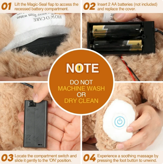 Sloth Huggable Massager with Vibration