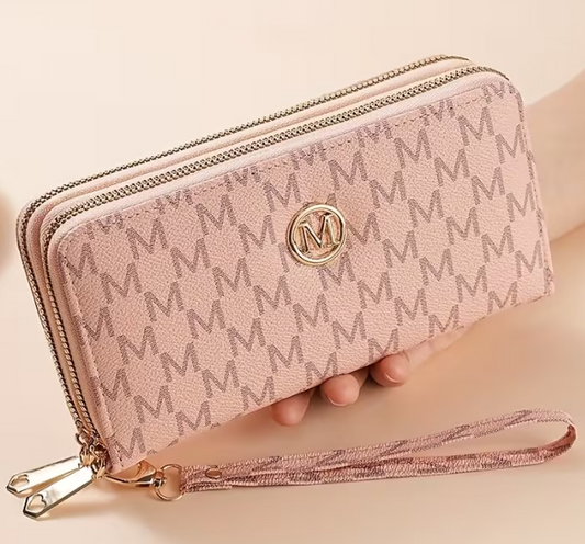 Unbranded M Fashion Long Double Zipper  Wallet