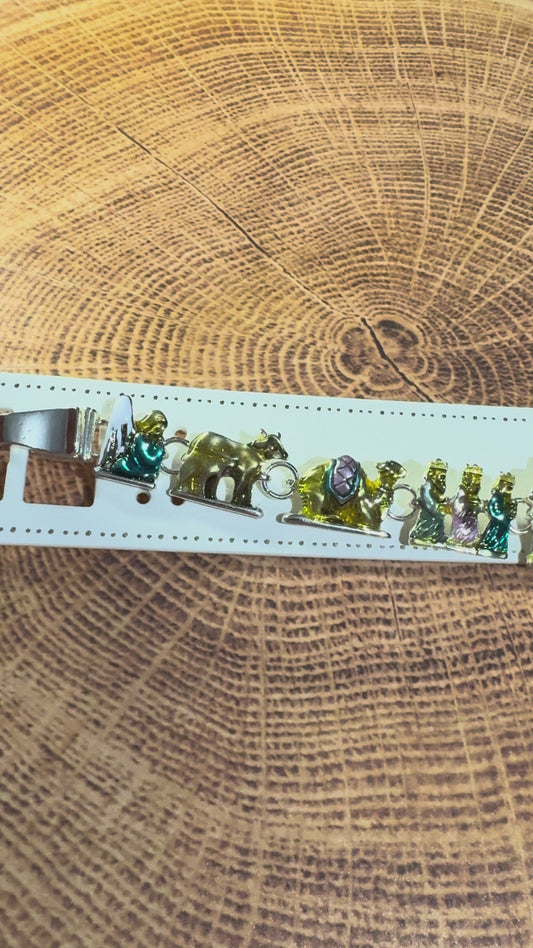 Nativity Scene Magnetic Bracelet