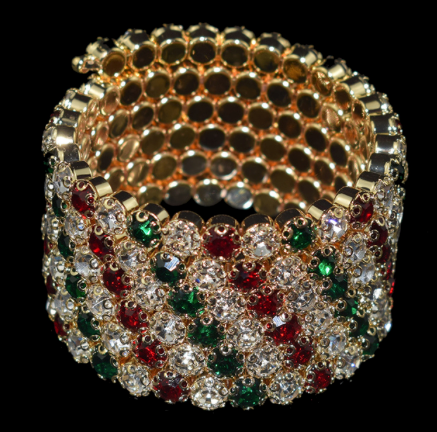 White Red Green Memory Coil