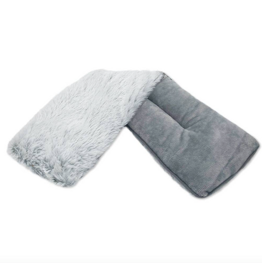 Gray Marshmallow Neck Wrap  Warmie