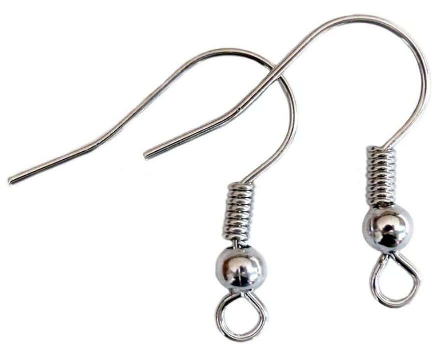 Fish hook Wire replacement Service    (   One Pair    )  choose color