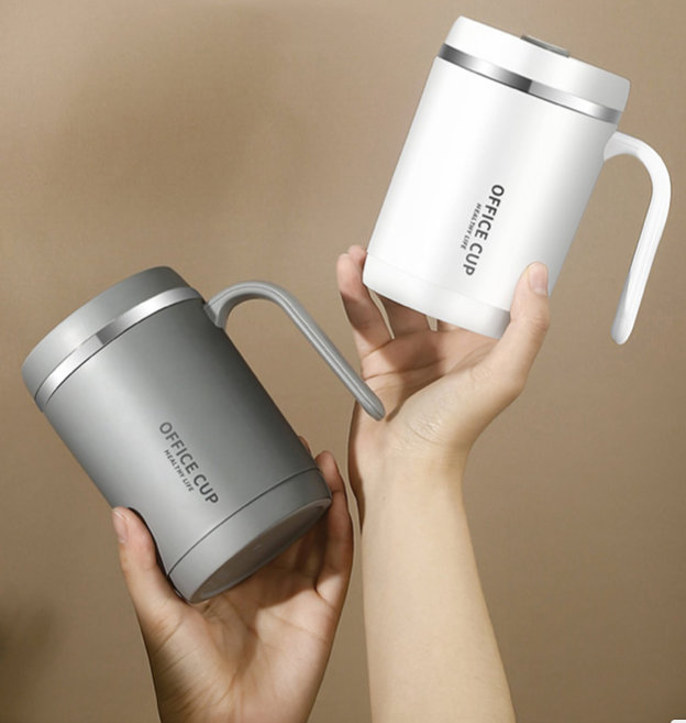 Coffee Tumbler Mug Stainless Steel with Straw
