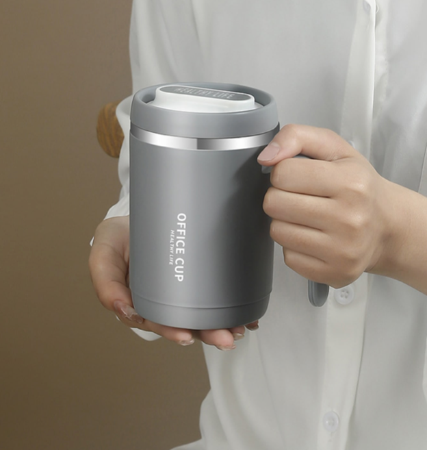 Coffee Tumbler Mug Stainless Steel with Straw