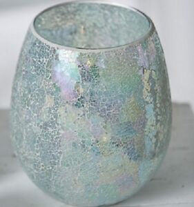 PartyLite Azure  Iridescent  Hurricane
