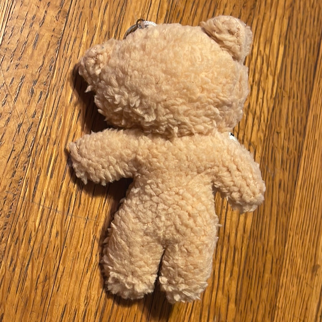 Tan Teddy Bear 🧸 Keychain 💕 Unbranded    🔥  SALE  🔥
