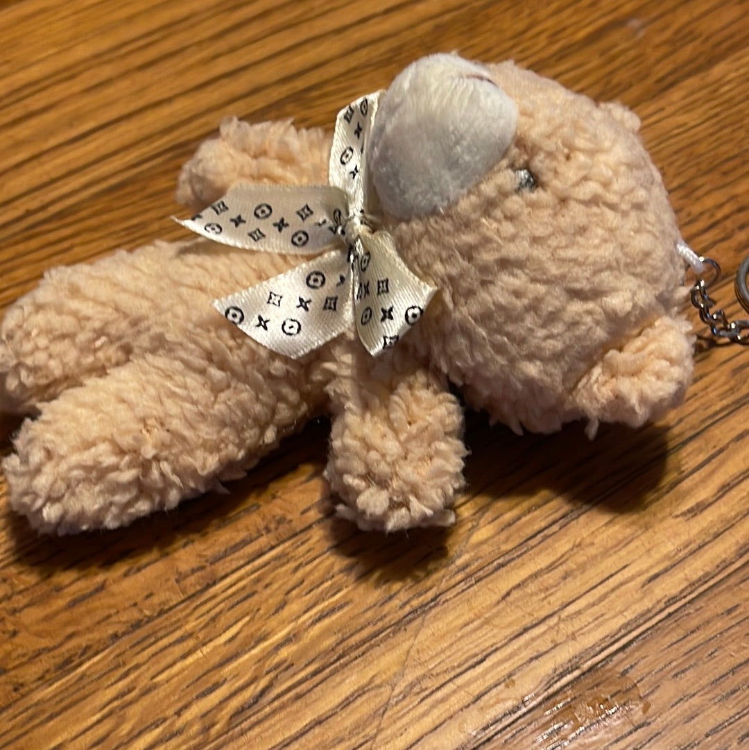 Tan Teddy Bear 🧸 Keychain 💕 Unbranded    🔥  SALE  🔥