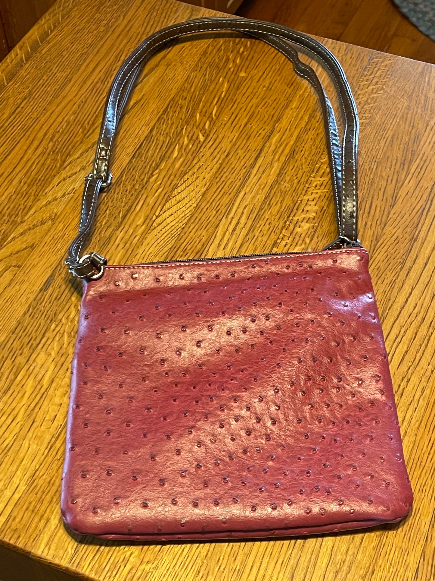 Closet Clean Out : Koltov Burgundy Wine Roomy Crossbody  Handbag  ( lightly used )