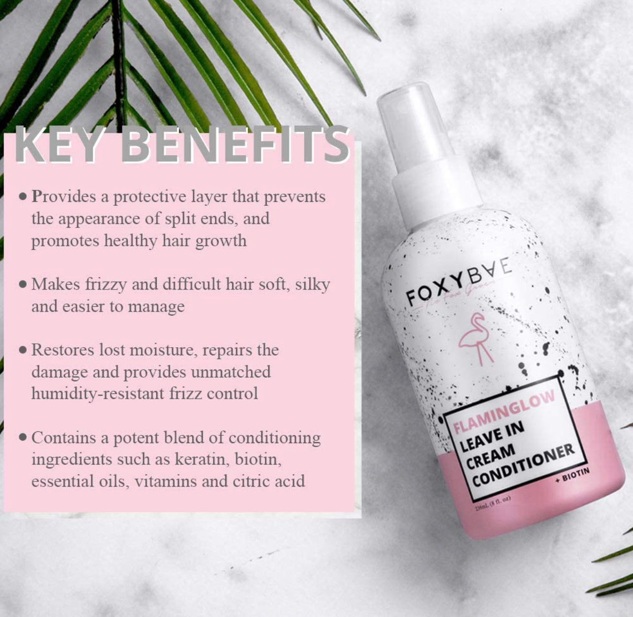 Leave In Hair Conditioner by FoxyBae  Flaminglow