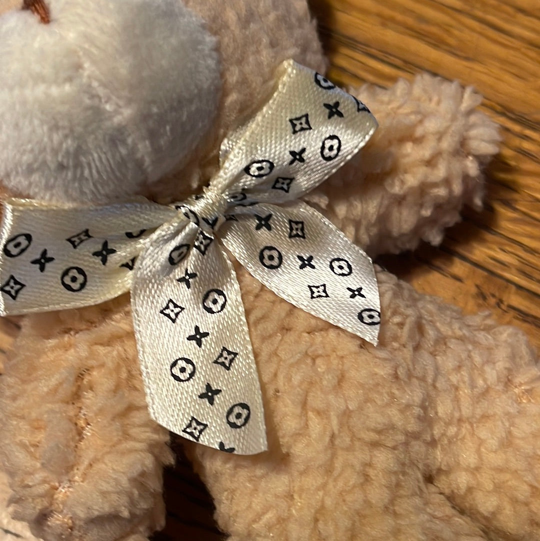Tan Teddy Bear 🧸 Keychain 💕 Unbranded    🔥  SALE  🔥